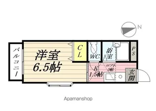 ヴィルドリオンⅡ【202号室】の間取り