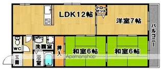 クレインストリート松本【404号室】の間取り