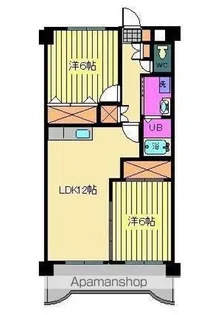 秀和ココペリ【1階】の間取り