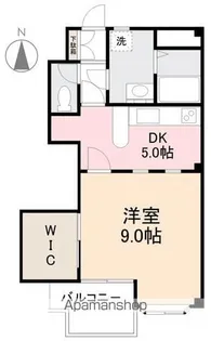 GLITTERⅠ【201号室】の間取り