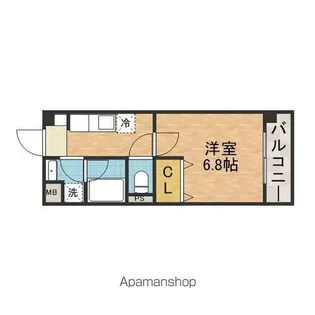 ピュール【5階】の間取り