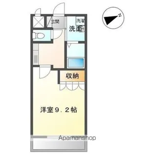 香川県高松市西山崎町【アパート】の間取り