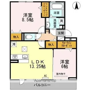 PLUM 3【1階】の間取り