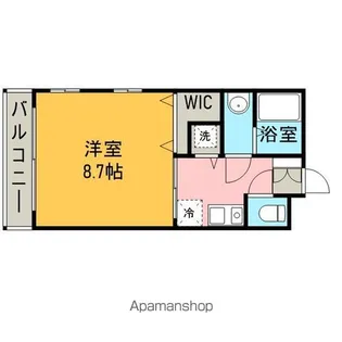 エターナルK【101号室】の間取り