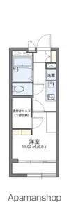 レオパレス参丁目【1階】の間取り