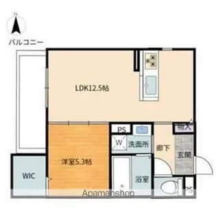 Viola中津町【2階】の間取り