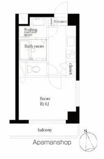ハイランド代々木【103号室】の間取り