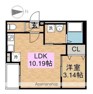 GRANDBLUE inaeiⅠ【3階】の間取り