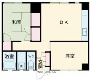 アスカ太田【1階】の間取り