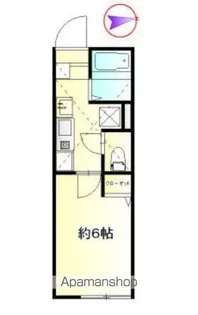 メゾン野島【203号室】の間取り