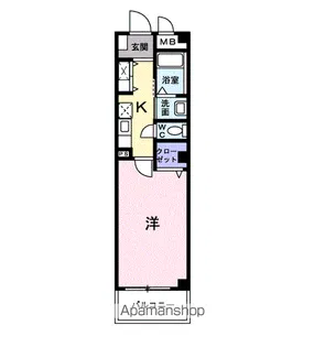 アルモニーB【3階】の間取り