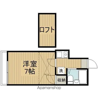 プルミエール高円寺【1階】の間取り