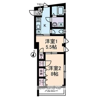 ロワジール【1階】の間取り