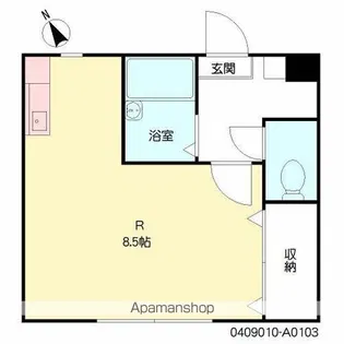 ルミエールリョウスイ【1階】の間取り