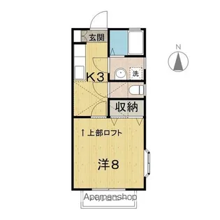 ハートフルハウス【201号室】の間取り