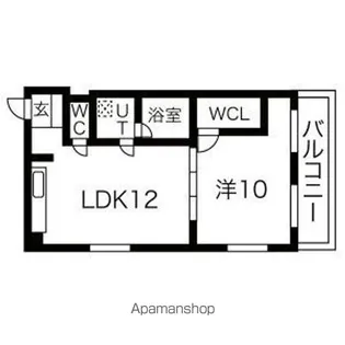 メゾン・ド・やまと日和町【302号室】の間取り