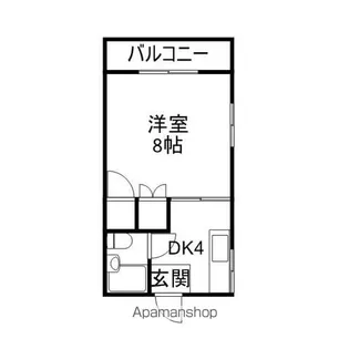 コーポ緑台【3階】の間取り