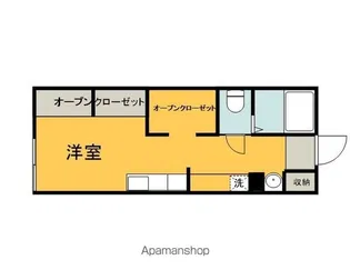 SELENO堀越【2階】の間取り