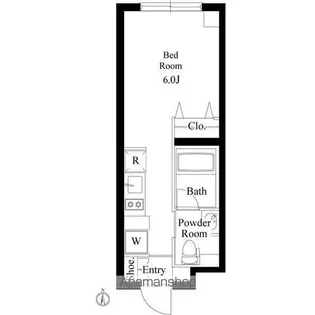 ミリアレジデンス品川中延【3階】の間取り
