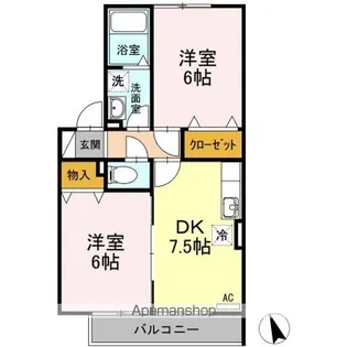 プレミールST【2階】の間取り