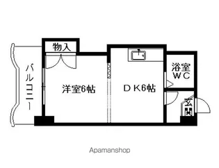 サウスフォーⅡ【812号室】の間取り