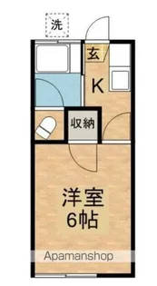 ハウス陽向【1階】の間取り