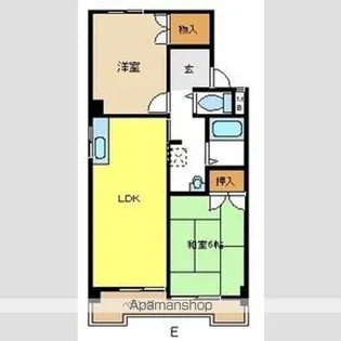 Greenheimファミリア【4階】の間取り
