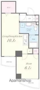 アヴァンタージュK【4階】の間取り