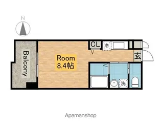 ピーステン名駅南【5階】の間取り