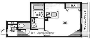 コンフォール阿佐谷【2階】の間取り