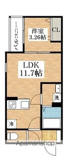 F+style一津屋1号館【1階】の間取り