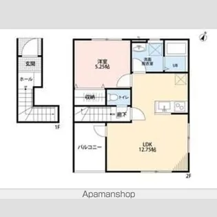 リーブルファイン野田中野台【2階】の間取り