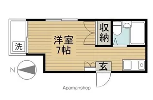 KSKサンパール【3階】の間取り