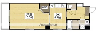 クレール白島【5階】の間取り