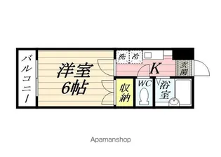 ルミナスナガセ【204号室】の間取り
