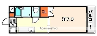 ベルヴェデーレ西牧野【3階】の間取り