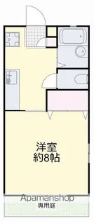 コスモス・インハイツ B【1階】の間取り