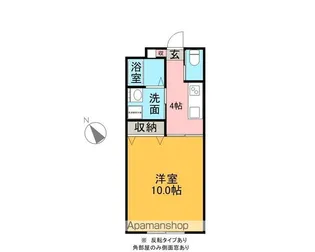 ビエナ下林【2階】の間取り