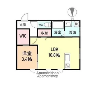 VIVI【1階】の間取り