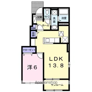 エアリーヒルⅣ【1階】の間取り