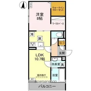 (仮)レイクタウン2丁目PJ III【1階】の間取り