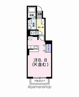 レモンハウス【1階】の間取り