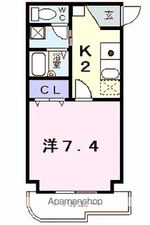 マイルストーン立町【3階】の間取り