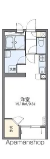 レオネクストヴィラほんまち【206号室】の間取り