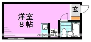 東京都杉並区松ノ木2丁目【アパート】の間取り