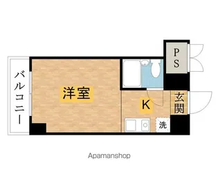 ウェルストーンⅢ【203号室】の間取り