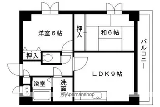 VIENTO深草【305号室】の間取り