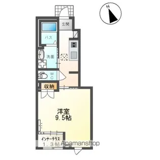 アンサンブル【1階】の間取り