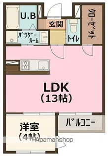 ロイヤルグレイス28【101号室】の間取り