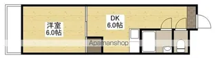 出島ビル【3階】の間取り